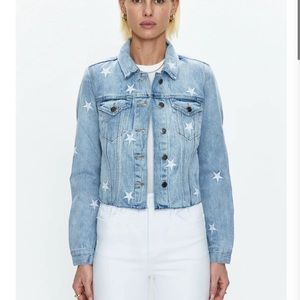 STAR EMBROIDERY DENIM JACKET